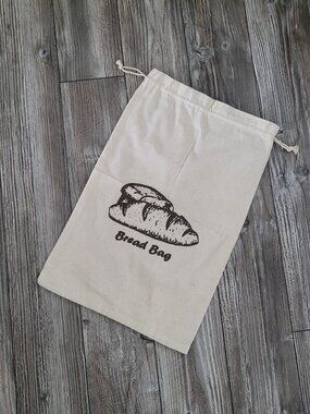 🎁 FREE WITH PURCHASE - NOT FOR SALE (see description) Linen Bread Bag Storage